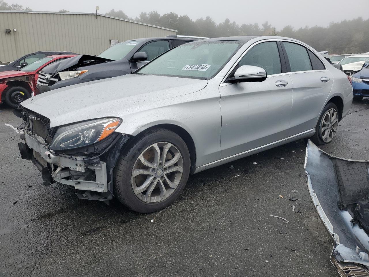 VIN 55SWF4KB4GU112664 2016 MERCEDES-BENZ C-CLASS no.1