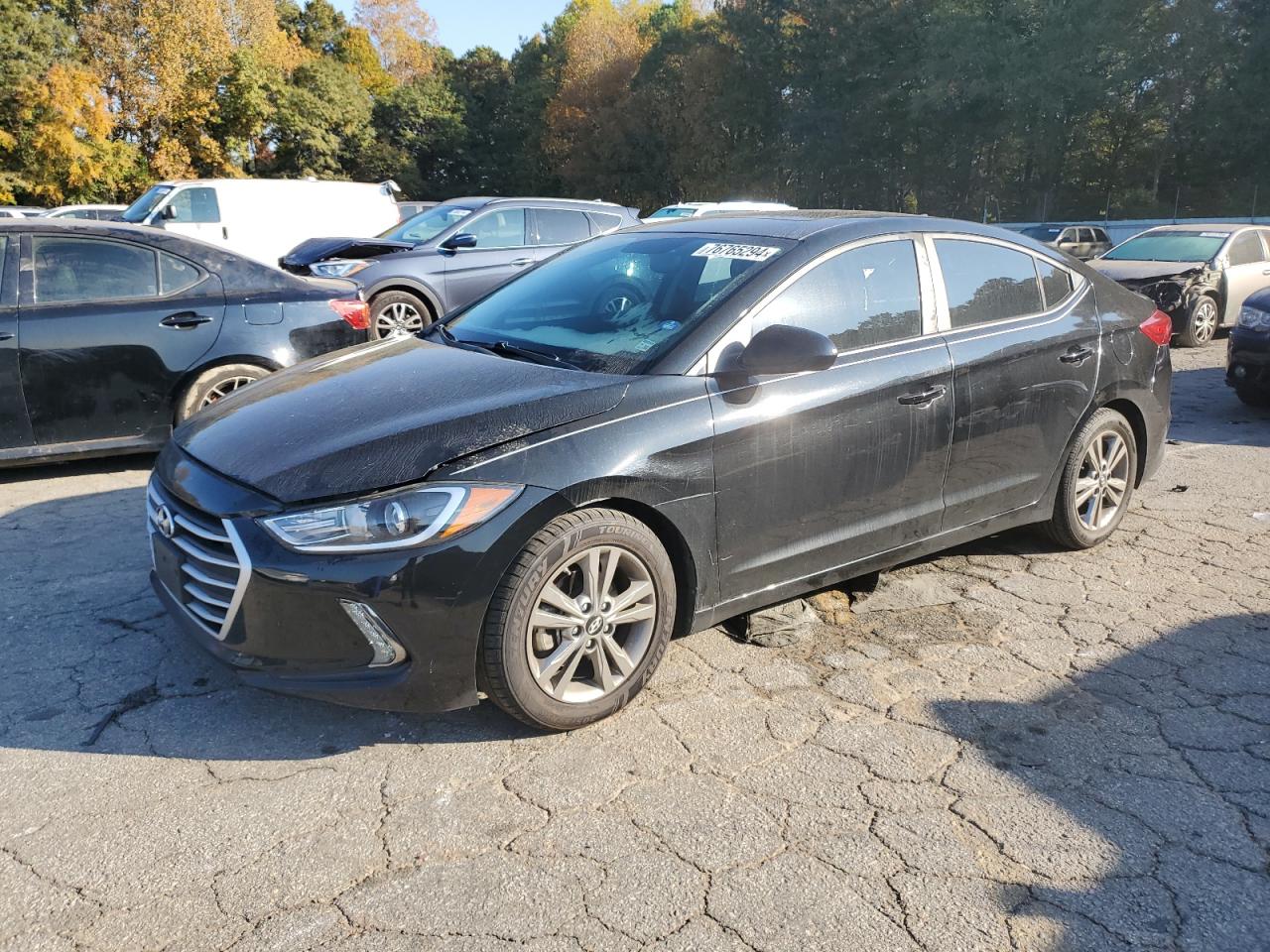 2017 Hyundai Elantra Se VIN: KMHD84LFXHU280172 Lot: 76765294