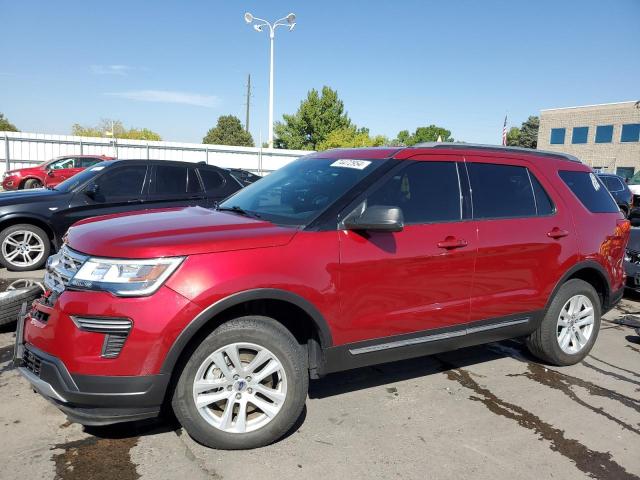  FORD EXPLORER 2018 Red