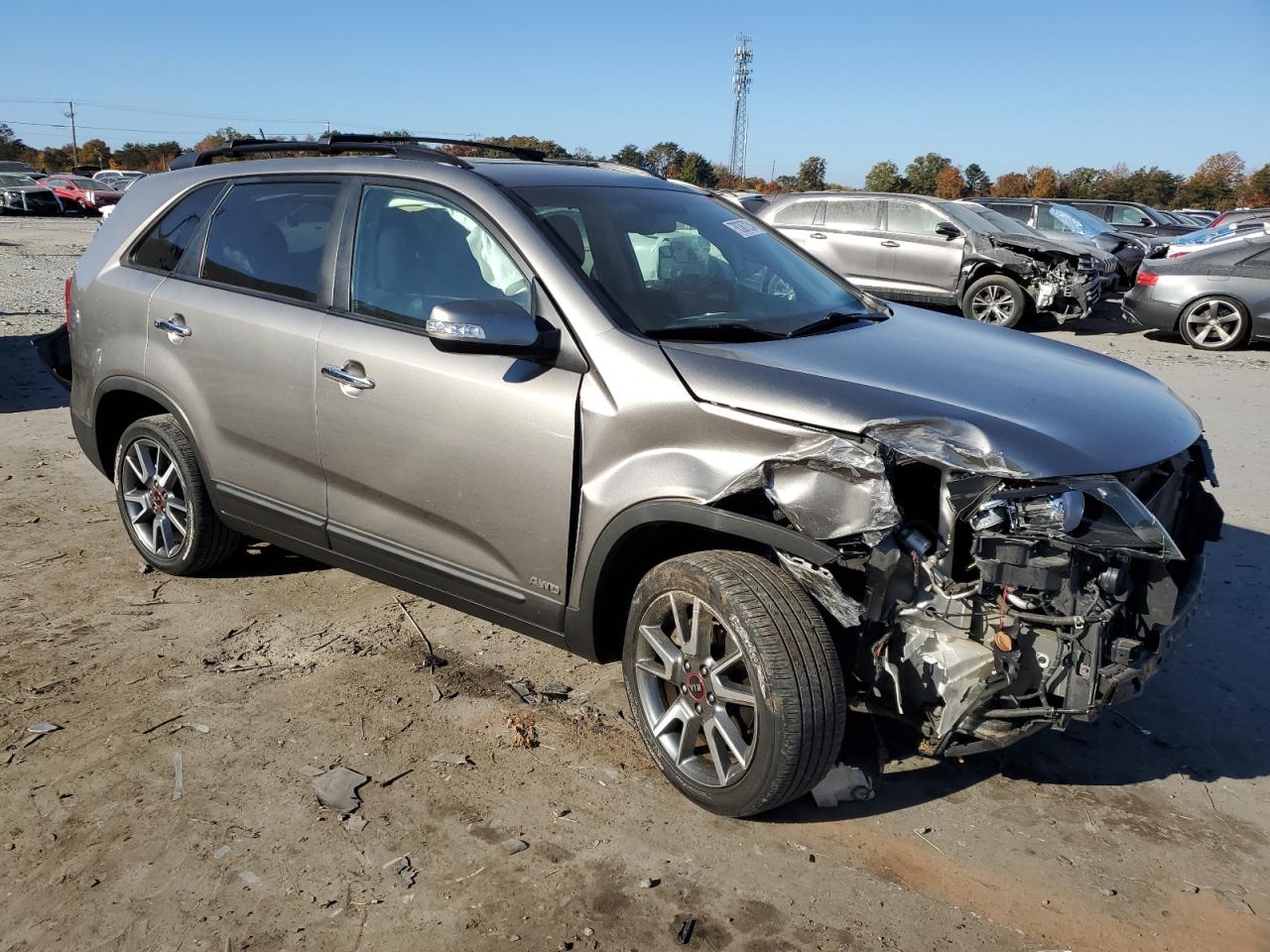 2013 Kia Sorento Lx VIN: 5XYKTCA64DG334455 Lot: 78387234