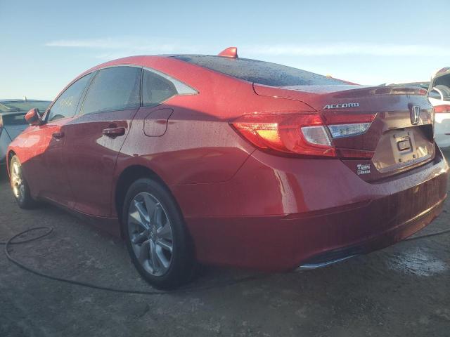  HONDA ACCORD 2018 Red