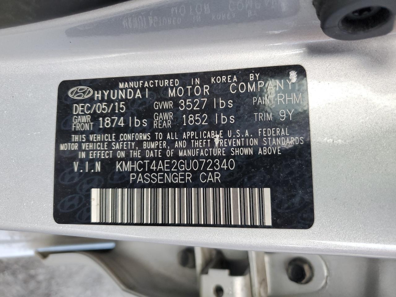 2016 Hyundai Accent - Image 12