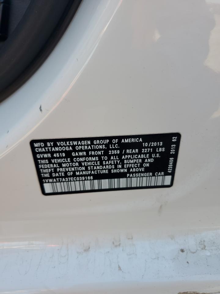 2014 Volkswagen Passat - Image 13