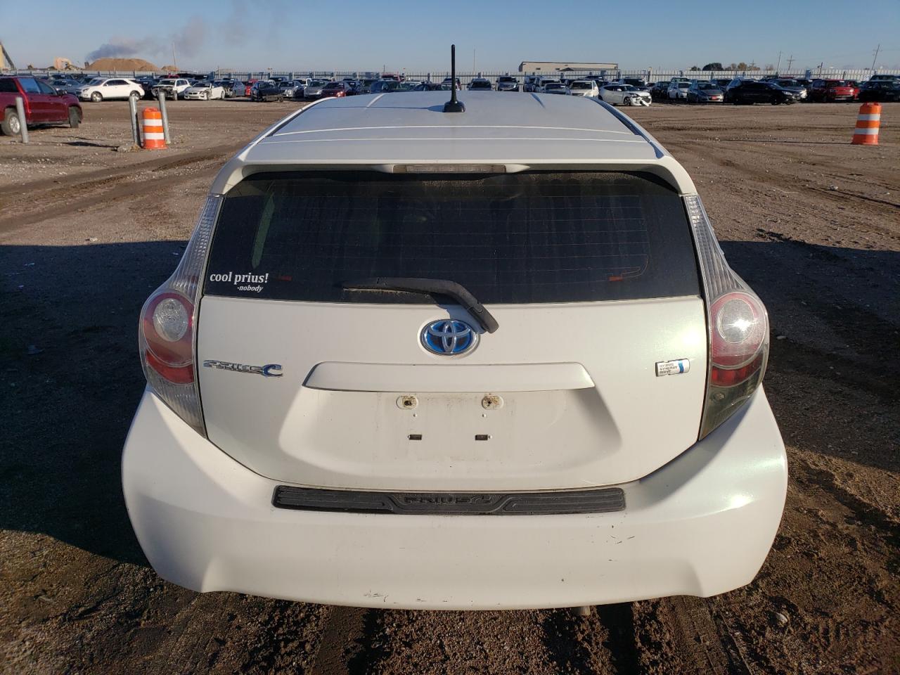 2012 Toyota Prius C VIN: JTDKDTB3XC1001886 Lot: 78215654