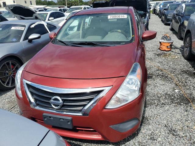  NISSAN VERSA 2016 Червоний