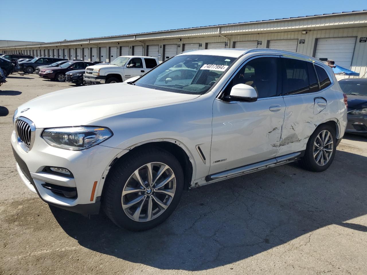 VIN 5UXTR9C50JLC68630 2018 BMW X3 no.1