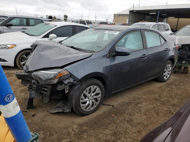  TOYOTA COROLLA 2019 Угольный