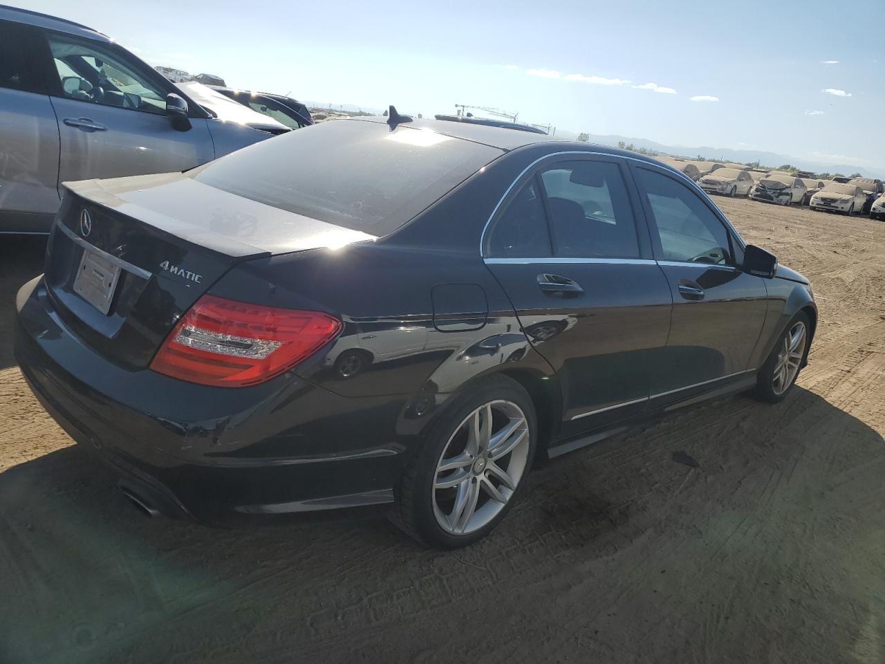 VIN WDDGF8AB7DG125656 2013 MERCEDES-BENZ C-CLASS no.3