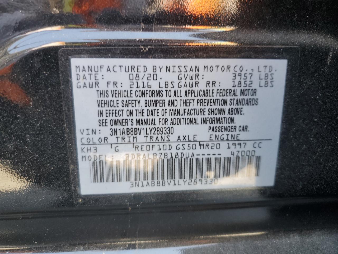 2020 Nissan Sentra - Image 12