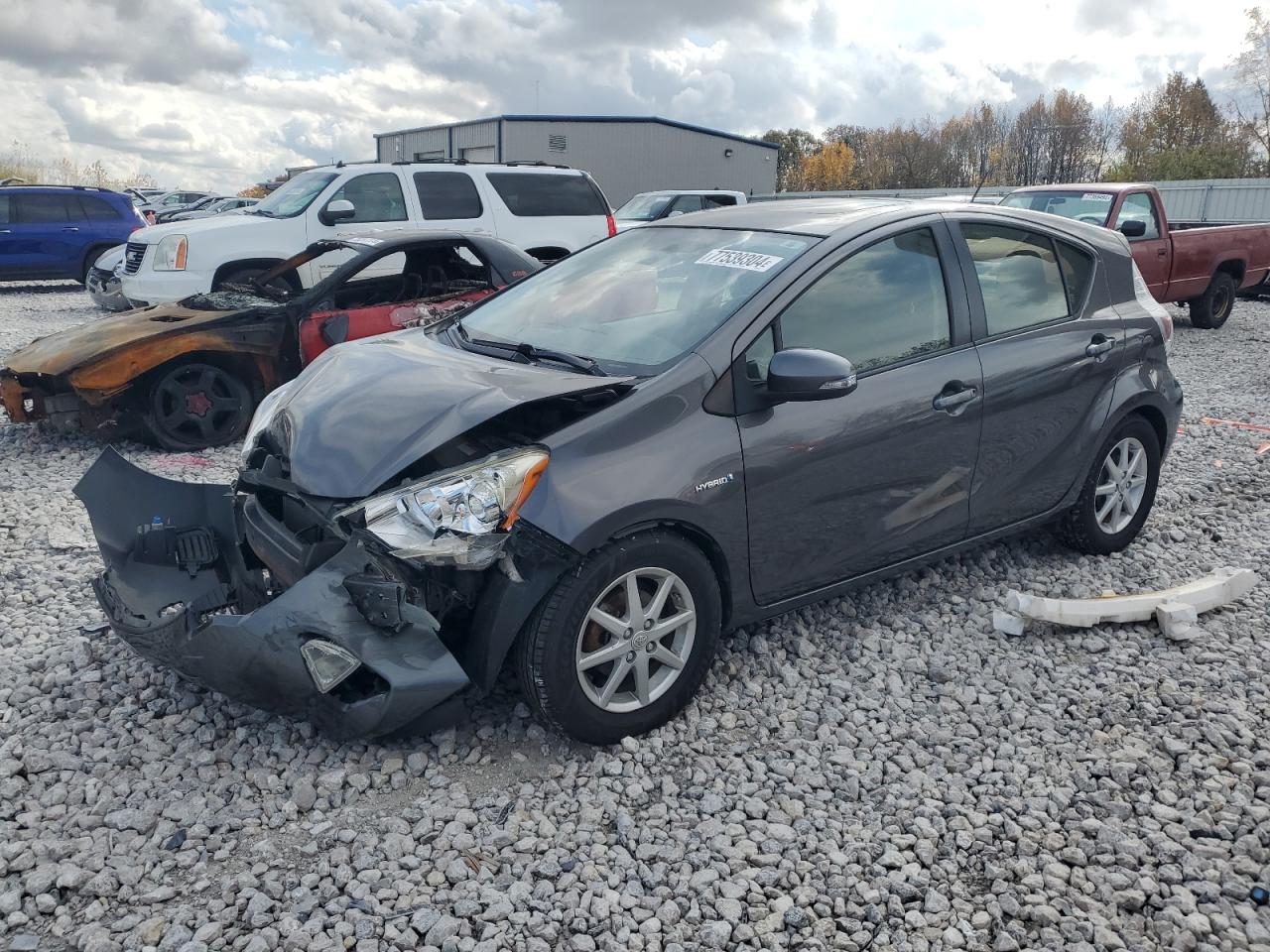 VIN JTDKDTB38D1035455 2013 TOYOTA PRIUS no.1