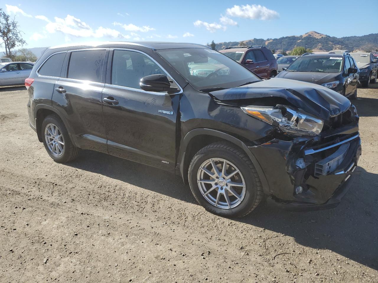 2017 Toyota Highlander Hybrid Limited VIN: 5TDDGRFH8HS033285 Lot: 75947734