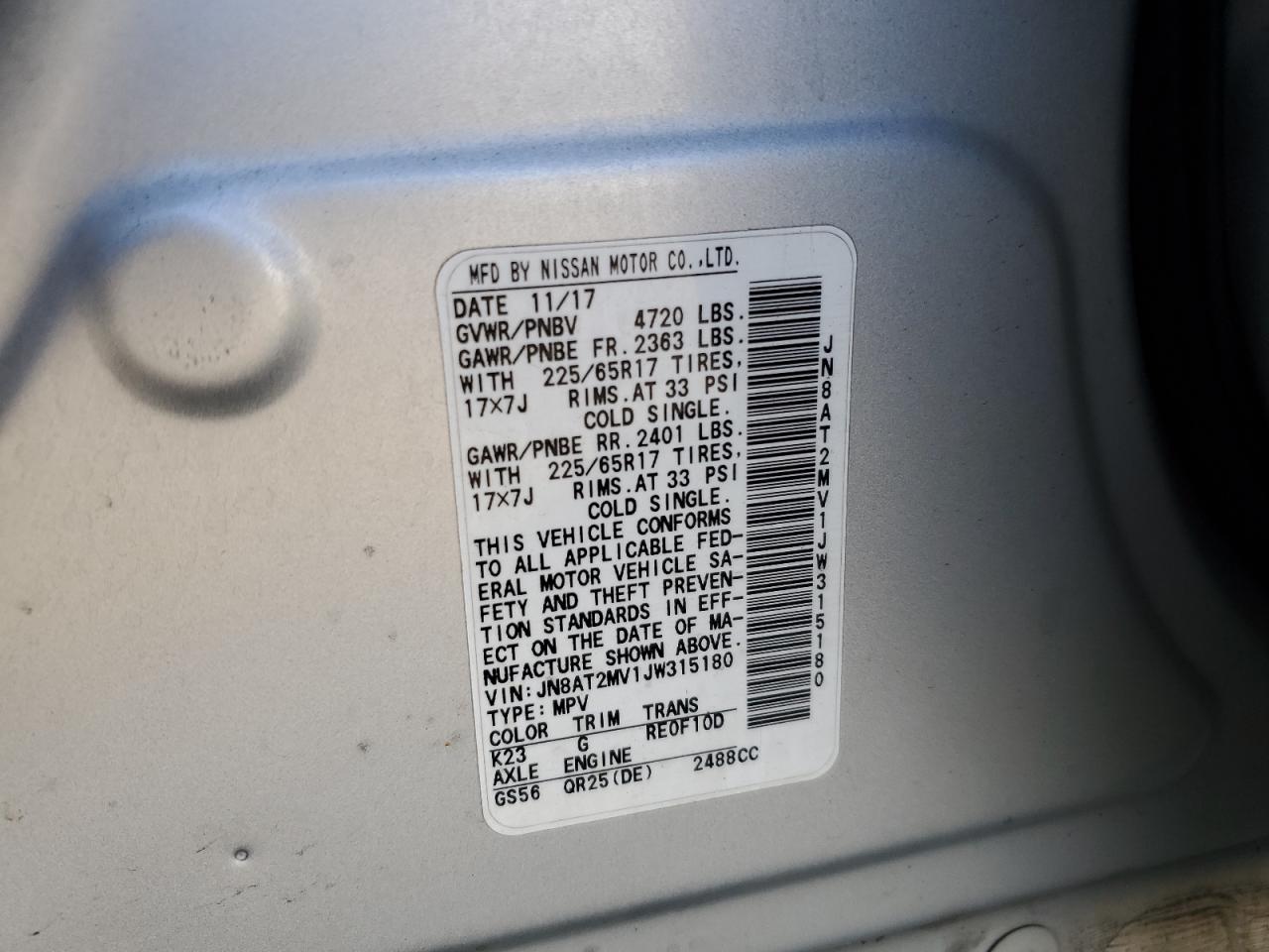 2018 Nissan Rogue - Image 13