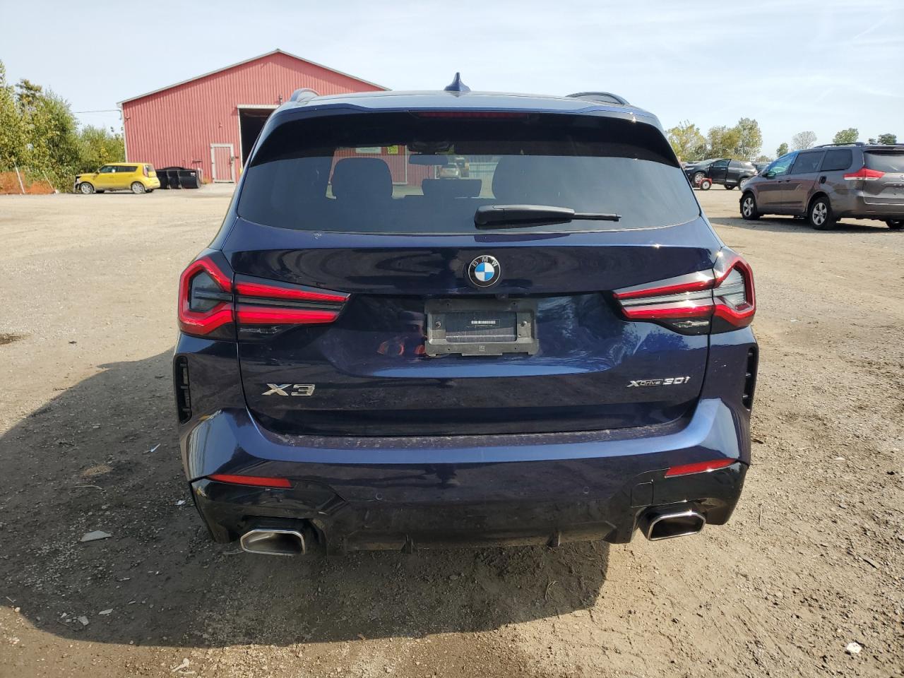 2022 BMW X3 xDrive30I VIN: 5UX53DP06N9K17760 Lot: 74251294