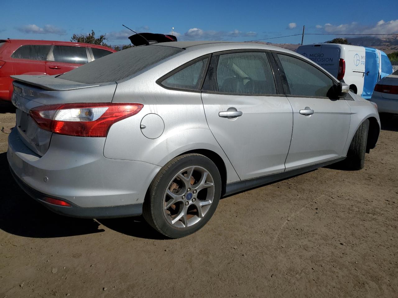 VIN 1FADP3F22EL399724 2014 FORD FOCUS no.3