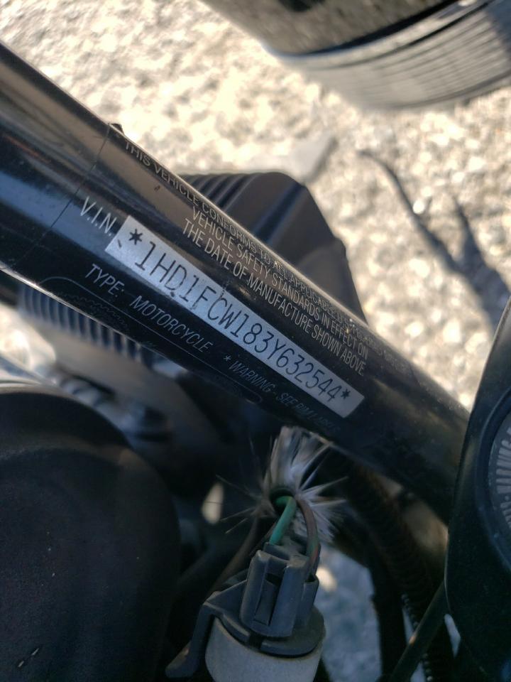 2003 Harley-Davidson Flhtcui VIN: 1HD1FCW183Y632544 Lot: 75454234