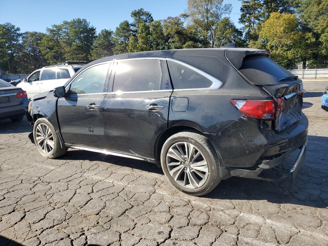 2017 Acura Mdx Technology VIN: 5FRYD4H58HB030390 Lot: 76155954