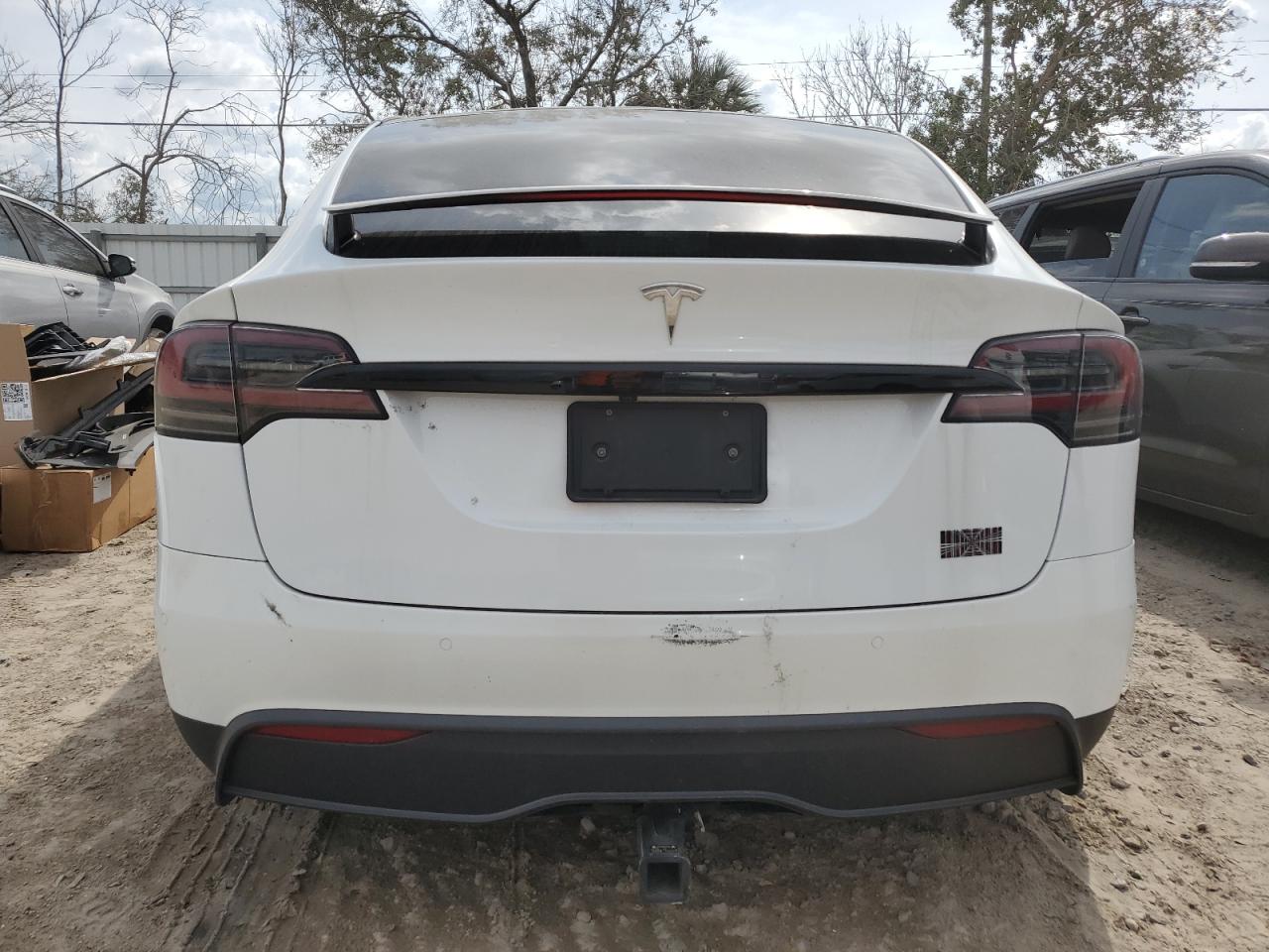 2022 Tesla Model X VIN: 7SAXCBE64NF344165 Lot: 76791094