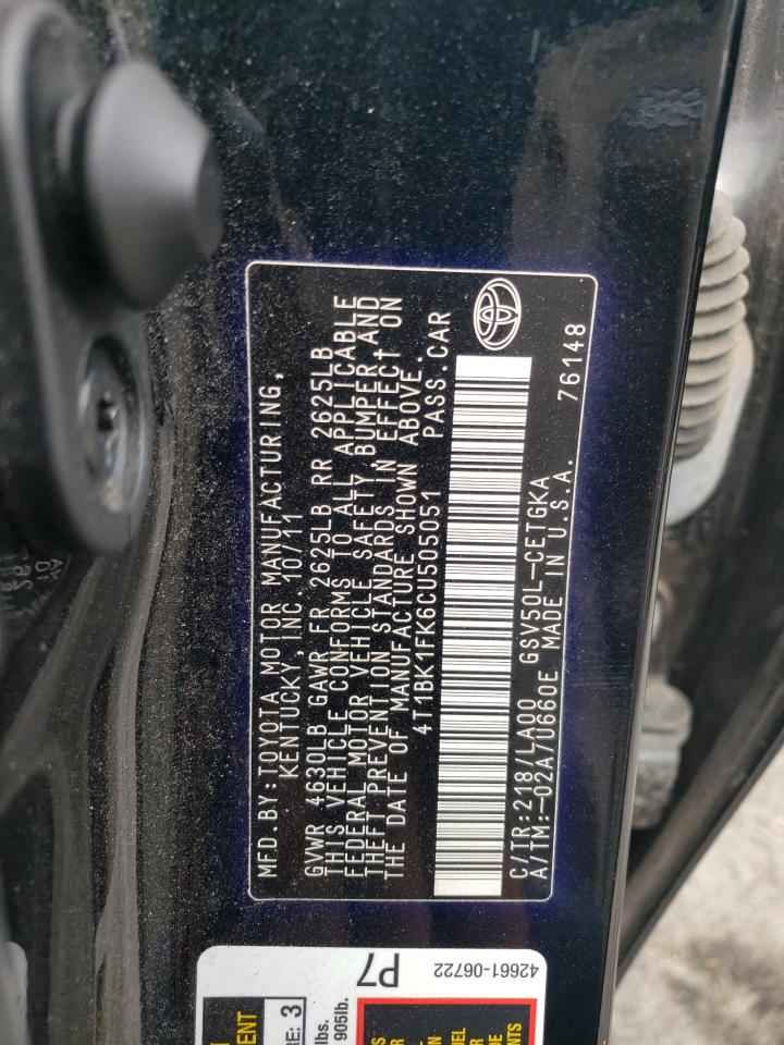 2012 Toyota Camry - Image 13