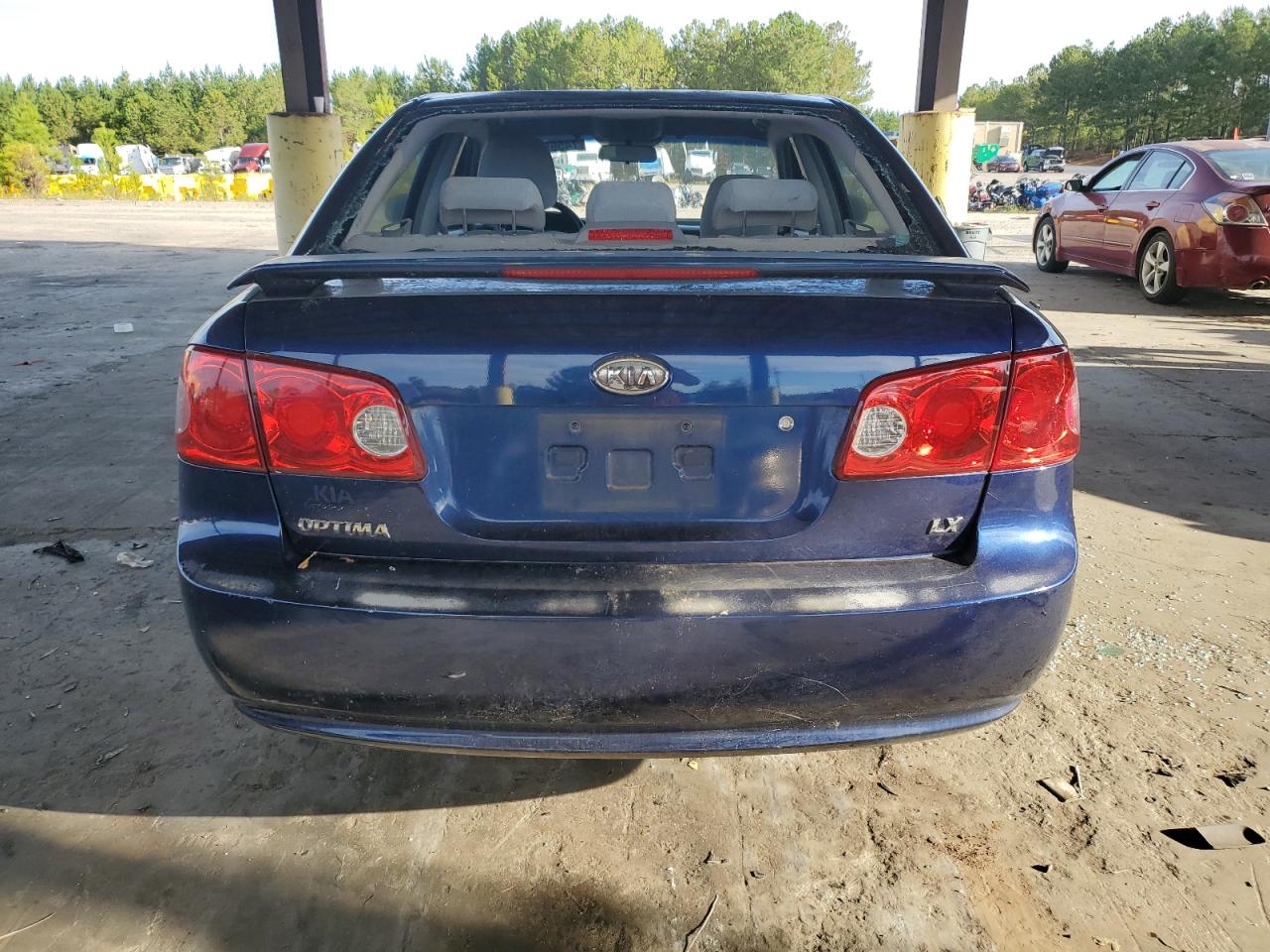 2008 Kia Optima Lx VIN: KNAGE123785208966 Lot: 74569064