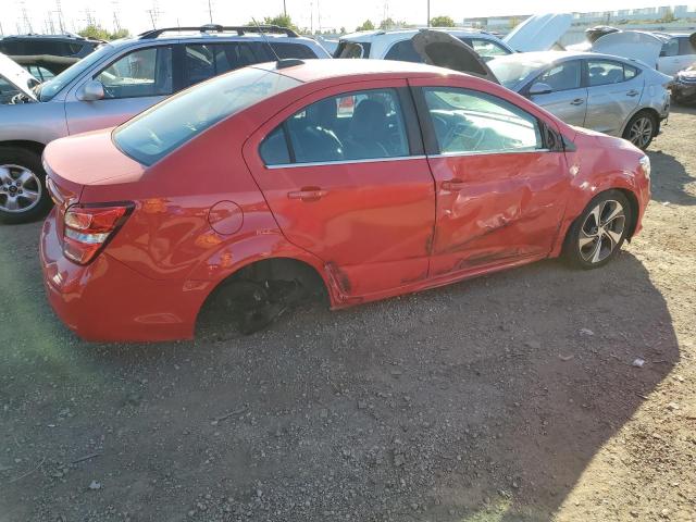  CHEVROLET SONIC 2019 Red