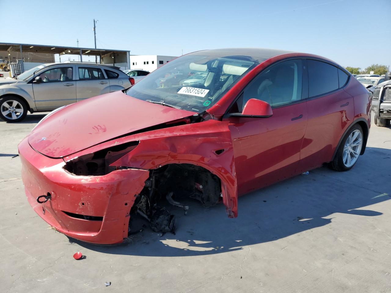 5YJYGDEE5MF088352 2021 Tesla Model Y