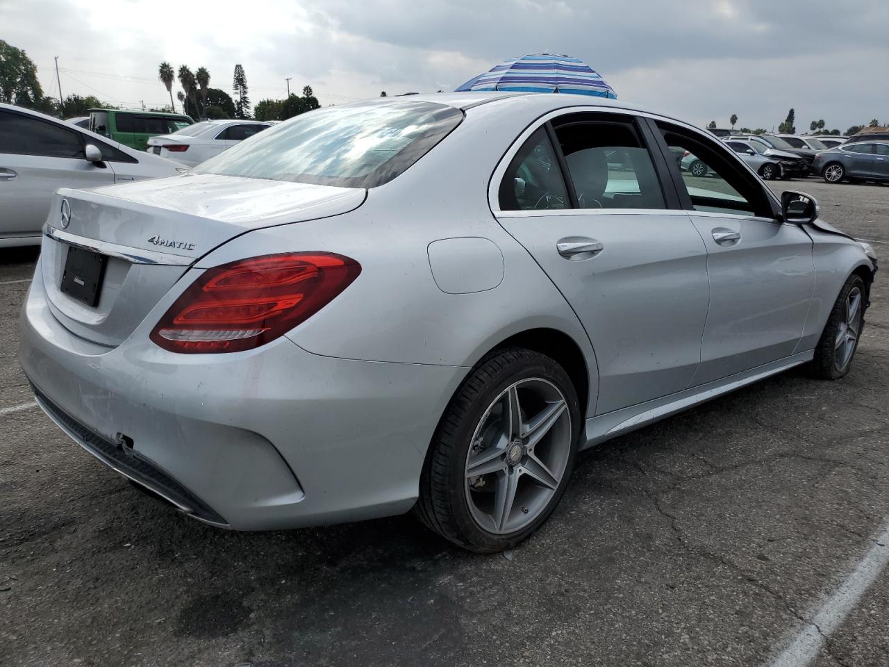 VIN 55SWF4KB7FU029356 2015 MERCEDES-BENZ C-CLASS no.3