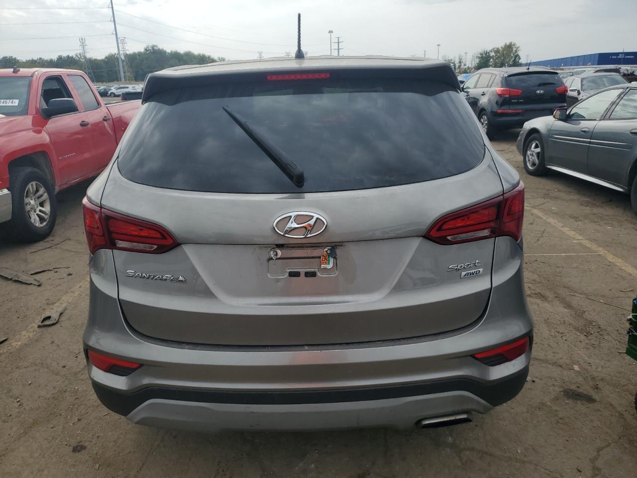 5XYZTDLB1JG569485 2018 Hyundai Santa Fe Sport