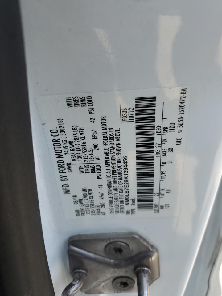 NM0LS7E29K1394456 2019 Ford Transit Connect Xl