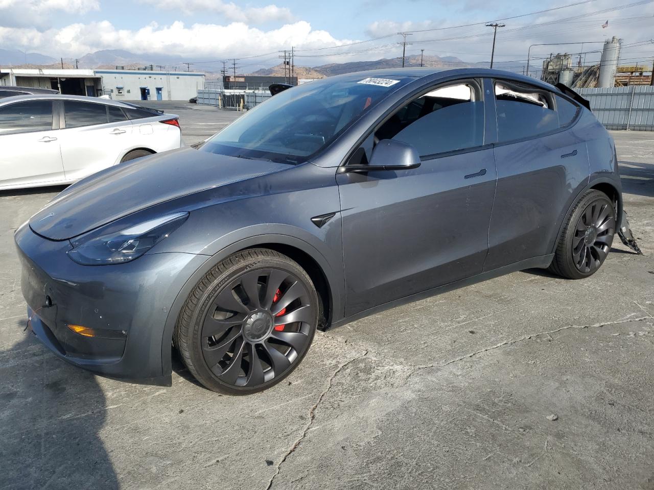 2021 Tesla Model Y VIN: 5YJYGDEF2MF270180 Lot: 78043224