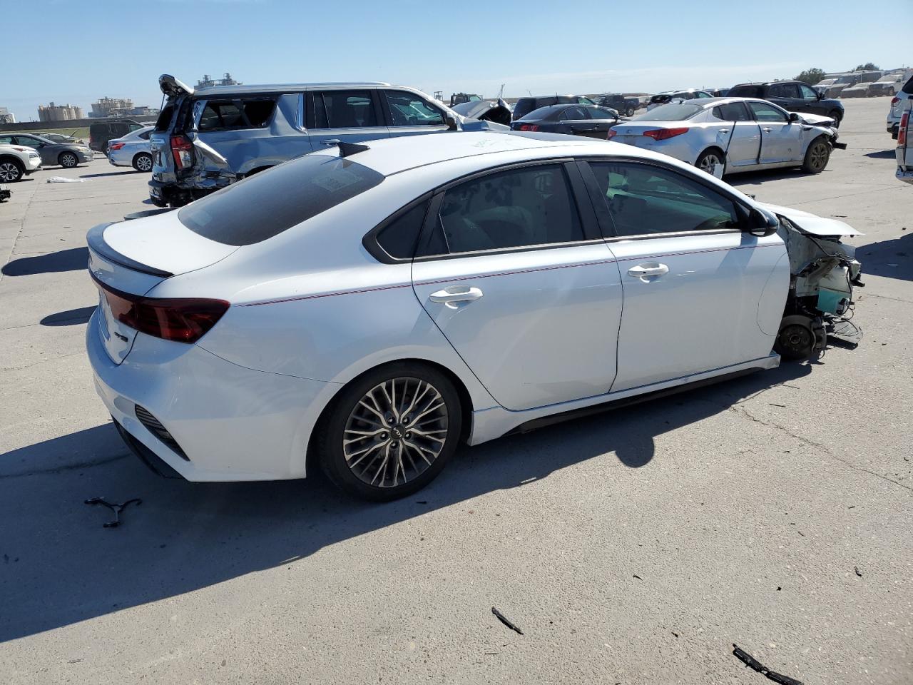 2022 Kia Forte Gt Line VIN: 3KPF54AD7NE445113 Lot: 76810794