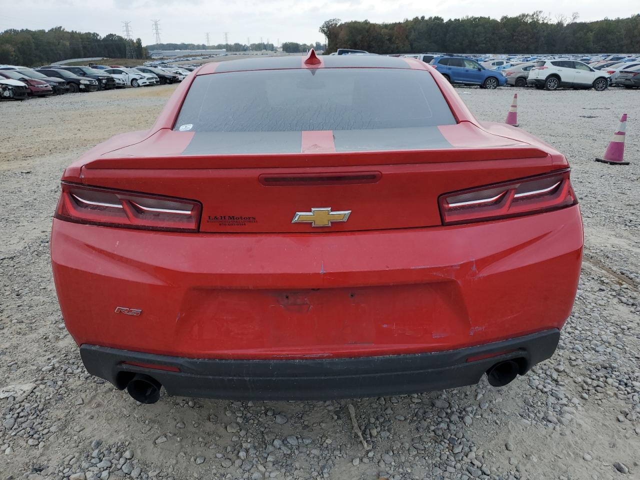 2018 Chevrolet Camaro Lt VIN: 1G1FB1RS4J0117377 Lot: 77606924