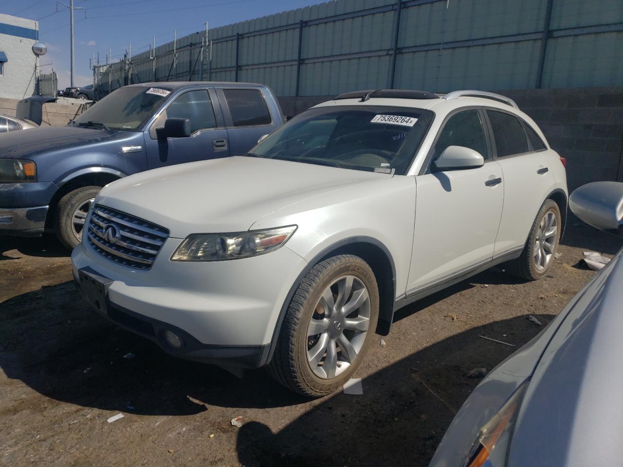 2004 Infiniti Fx35 VIN: JNRAS08W04X202955 Lot: 75369264