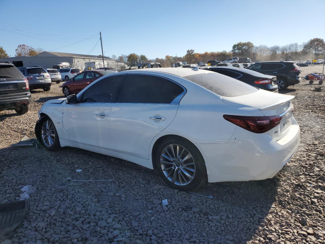 2018 Infiniti Q50 Pure VIN: JN1CV7ARXJM280057 Lot: 77619614