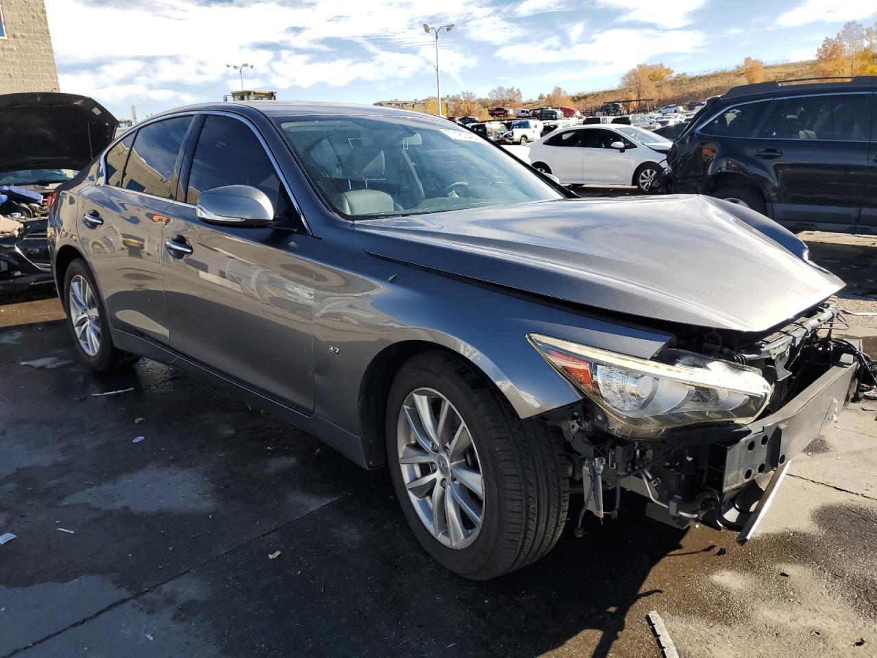 VIN JN1BV7AR9FM392514 2015 INFINITI Q50 no.4