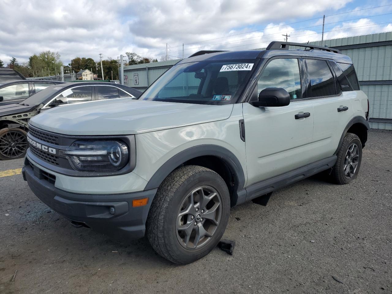 2021 Ford Bronco Sport Badlands للبيع في Pennsburg، PA - Rear End