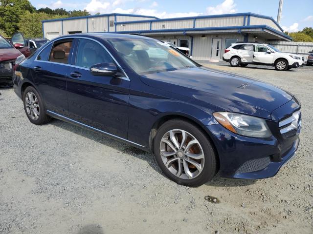  MERCEDES-BENZ C-CLASS 2015 Синий