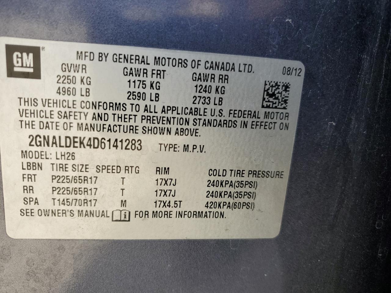 2013 Chevrolet Equinox - Image 15