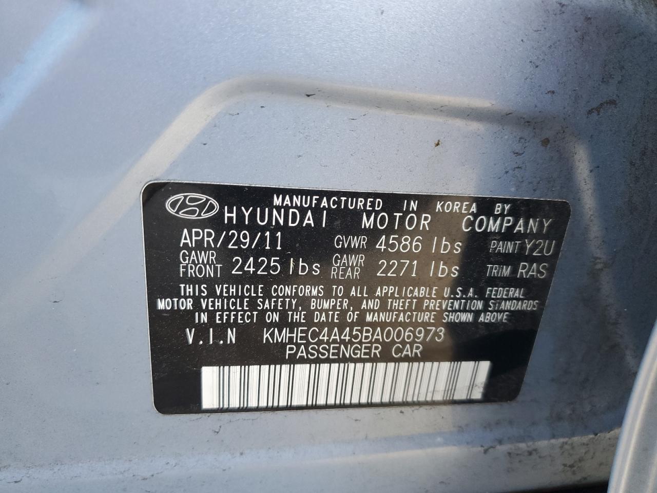 2011 Hyundai Sonata - Image 12