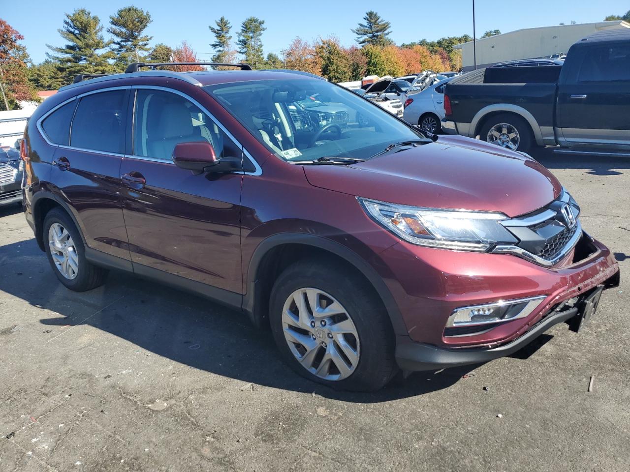 2016 Honda Cr-V Exl VIN: 2HKRM4H78GH682966 Lot: 76755334