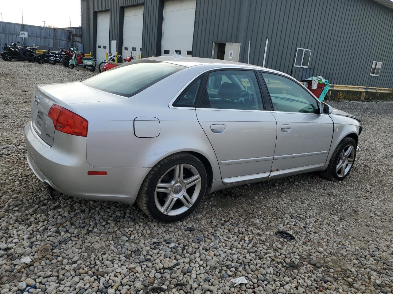 2008 Audi A4 2.0T VIN: WAUAF78E48A093619 Lot: 76823214