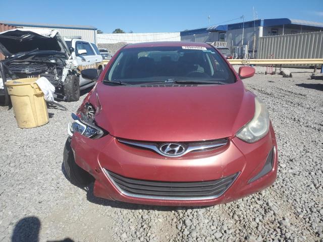  HYUNDAI ELANTRA 2014 Czerwony
