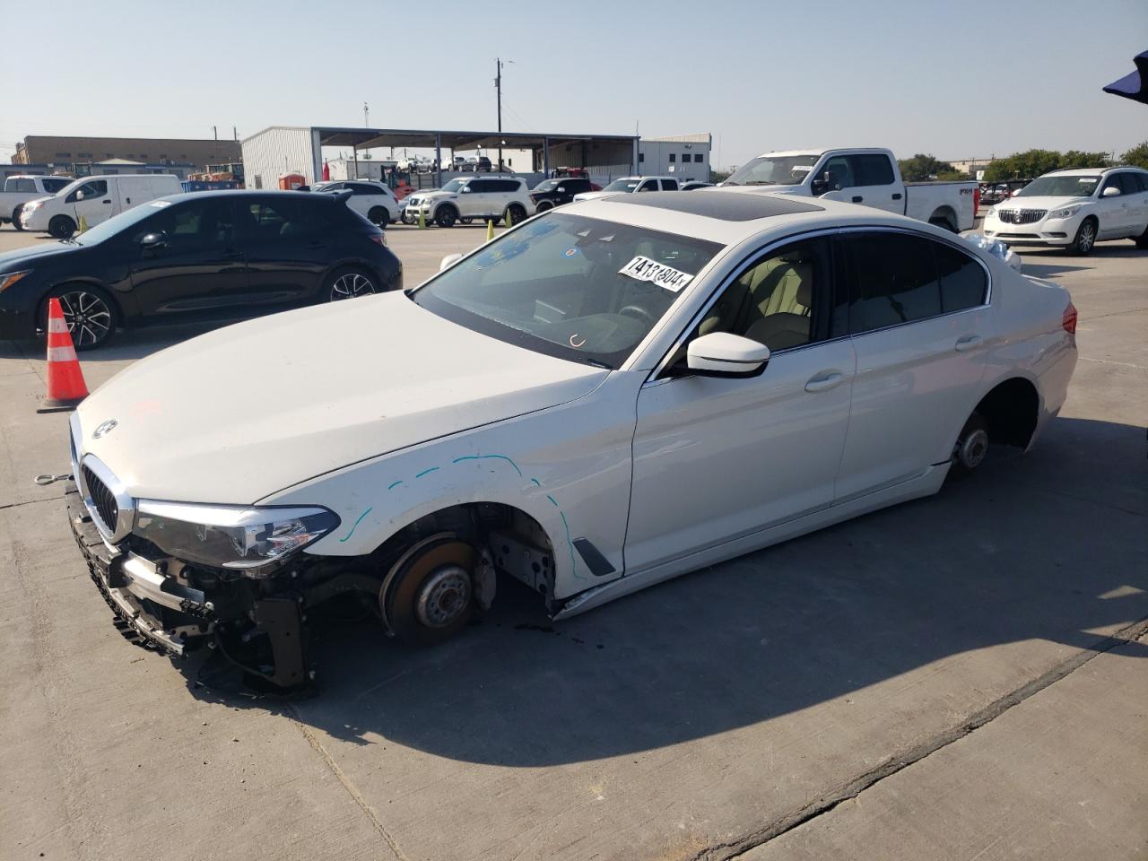 2019 BMW 530 I VIN: WBAJA5C58KWW38127 Lot: 74131804