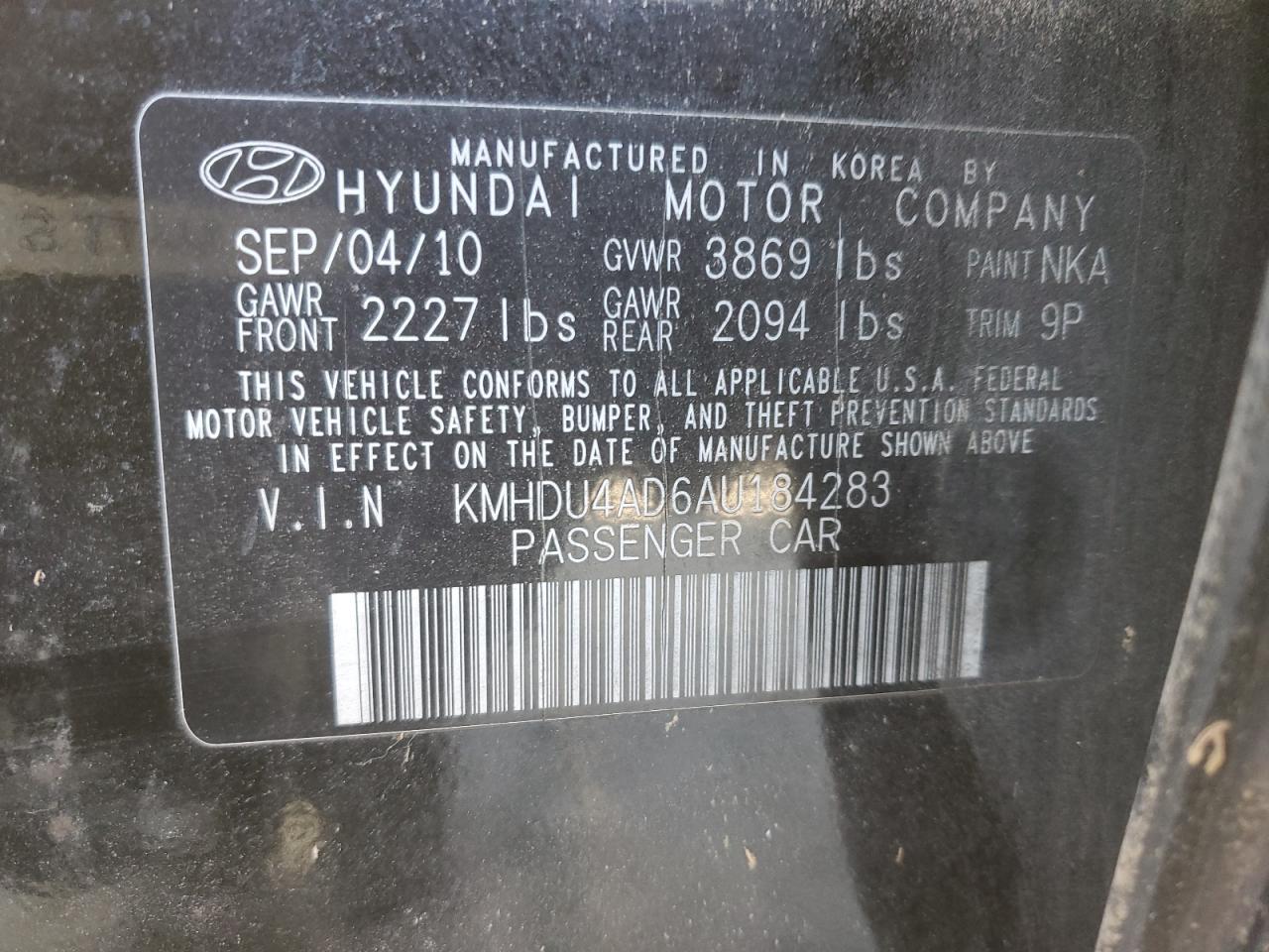 2010 Hyundai Elantra - Image 13
