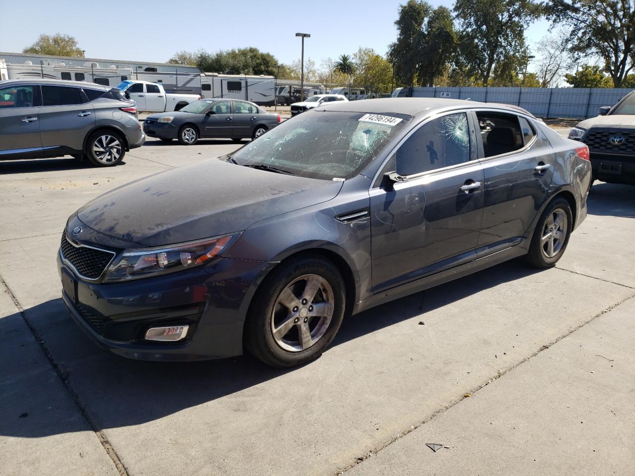 KNAGM4A72F5560309 2015 KIA OPTIMA - Image 1