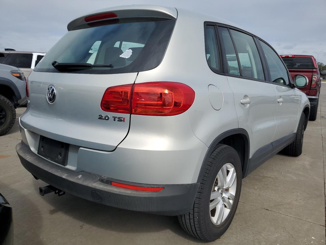 2014 Volkswagen Tiguan S VIN: WVGAV3AX4EW504845 Lot: 75076124