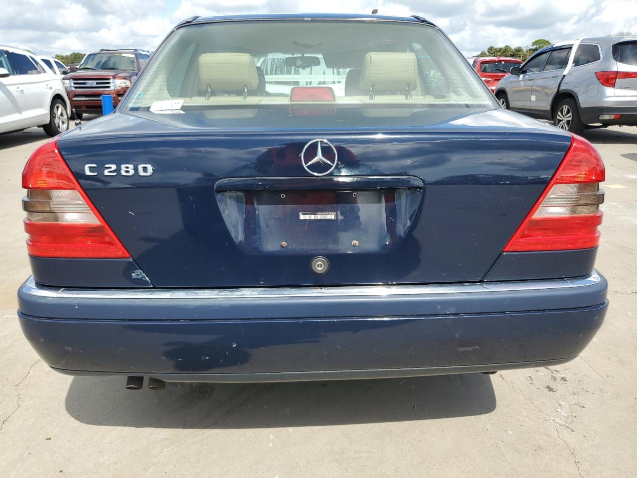 1996 Mercedes-Benz C 280 VIN: WDBHA28E3TF392659 Lot: 75169934