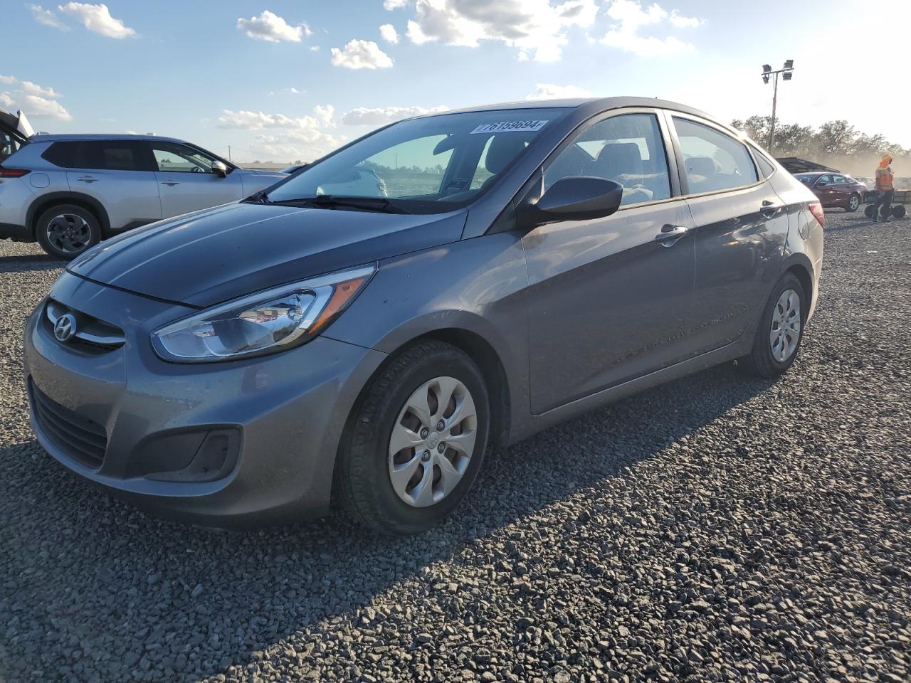 2015 Hyundai Accent Gls VIN: KMHCT4AE9FU878836 Lot: 76159694