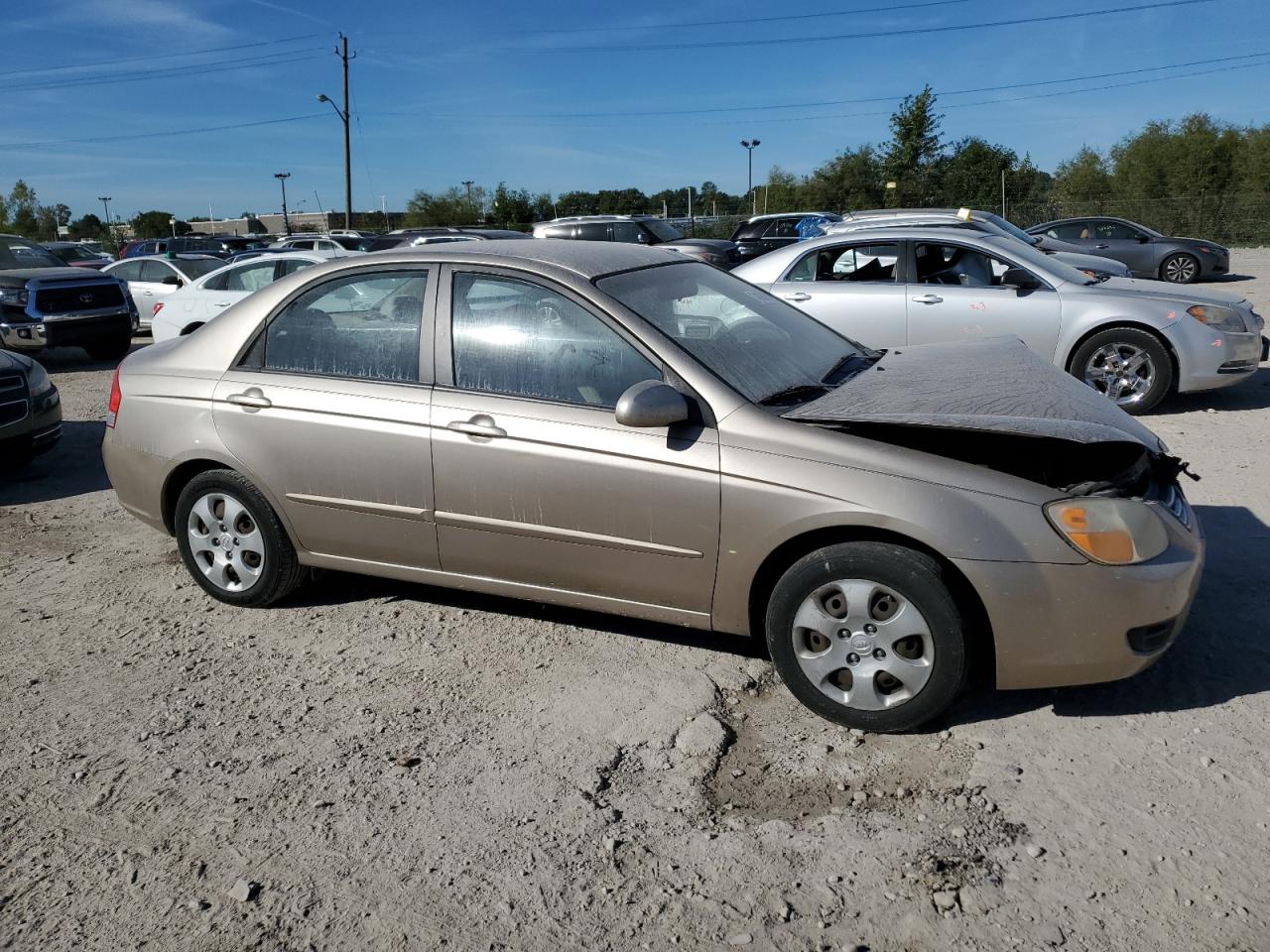 2008 Kia Spectra Ex VIN: KNAFE121985568301 Lot: 74066674