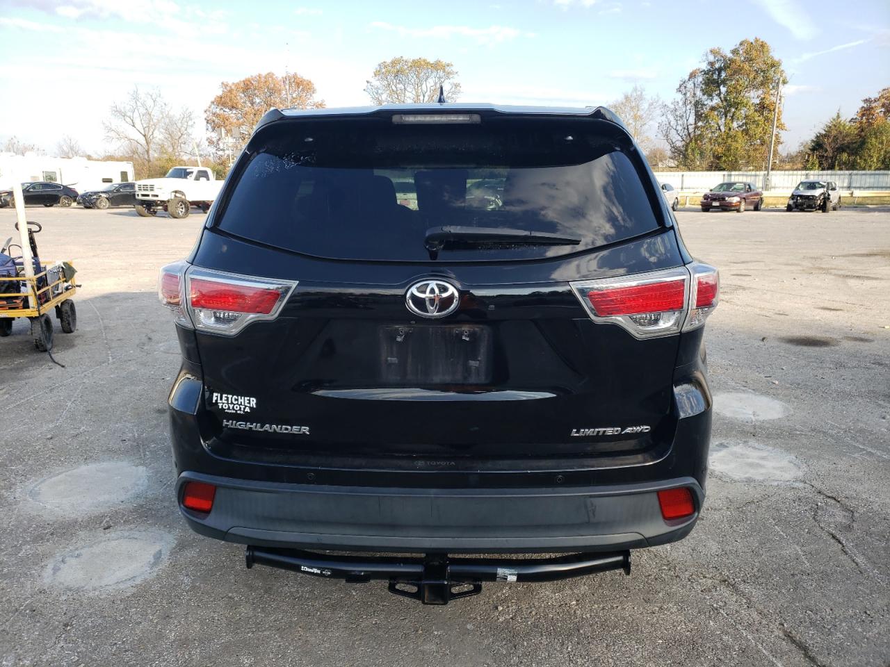 2014 Toyota Highlander Limited VIN: 5TDDKRFHXES047389 Lot: 78224704