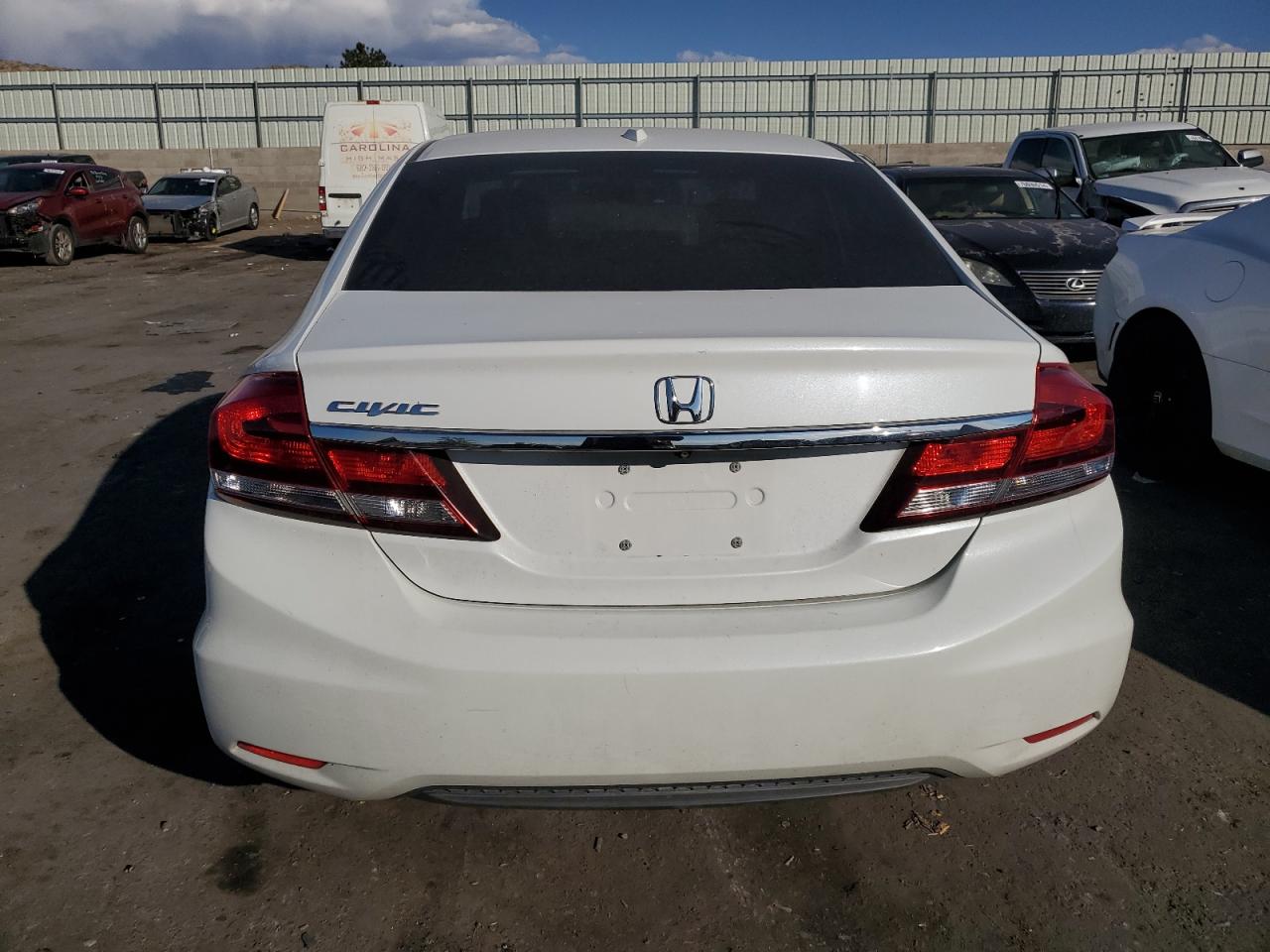 VIN 19XFB2F94FE241954 2015 HONDA CIVIC no.6